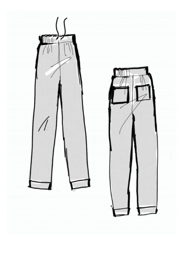 IMPERFECT WHITE YOGI PANTS