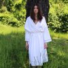 IMPERFECT WHITE SUNDAY BEST DRESS