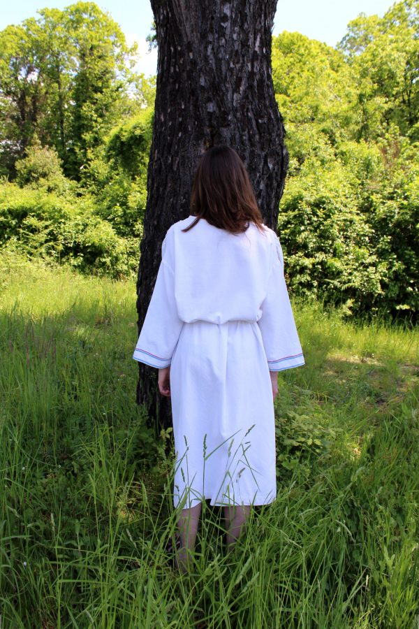IMPERFECT WHITE SUNDAY BEST DRESS