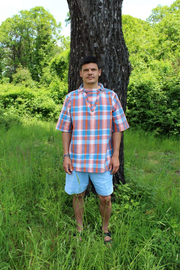 orange madras stolen tshirt