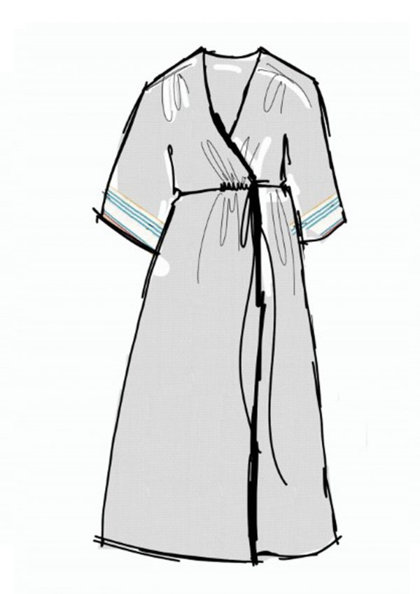 IMPERFECT WHITE SUNDAY BEST DRESS